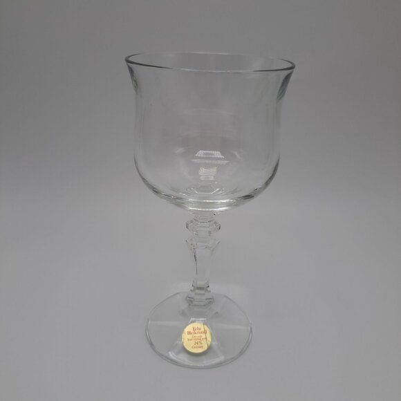 Echt Bleikristall Goblet Genuine Lead Crystal Glass Germany Vintage Glass - Picture 3 of 5